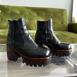 Jeffery Campbell Preston Platform Ankle Boots